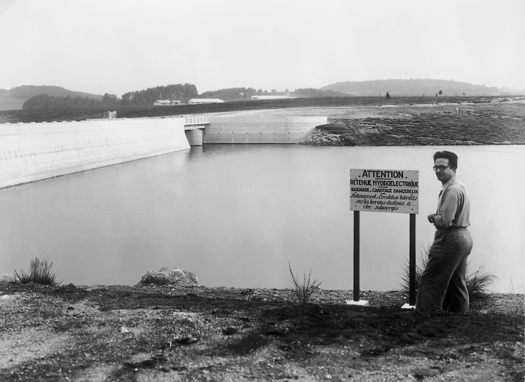 barrage de vassiviere 1950 3
