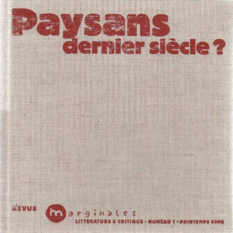 marginales paysans du siecle dernier