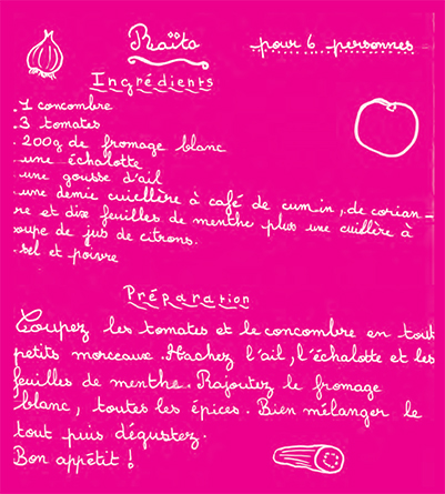 recette raita