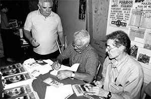 Raymond Poulidor et Jean Francois Pressicaud