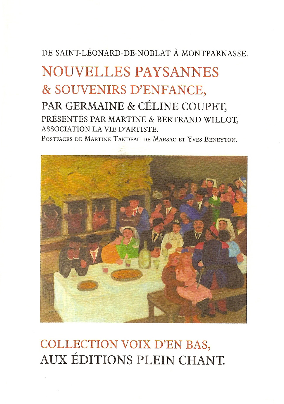 Nouvelles paysannes et Souvenirs d enfance