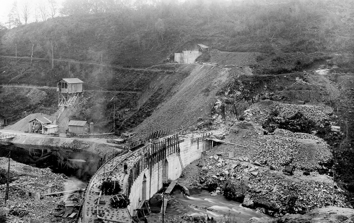 Chantier en 1944