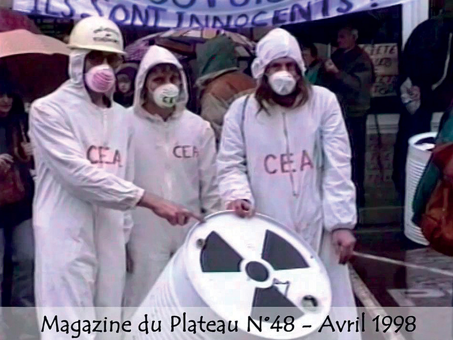 Manifestation 1990 proces Auriat