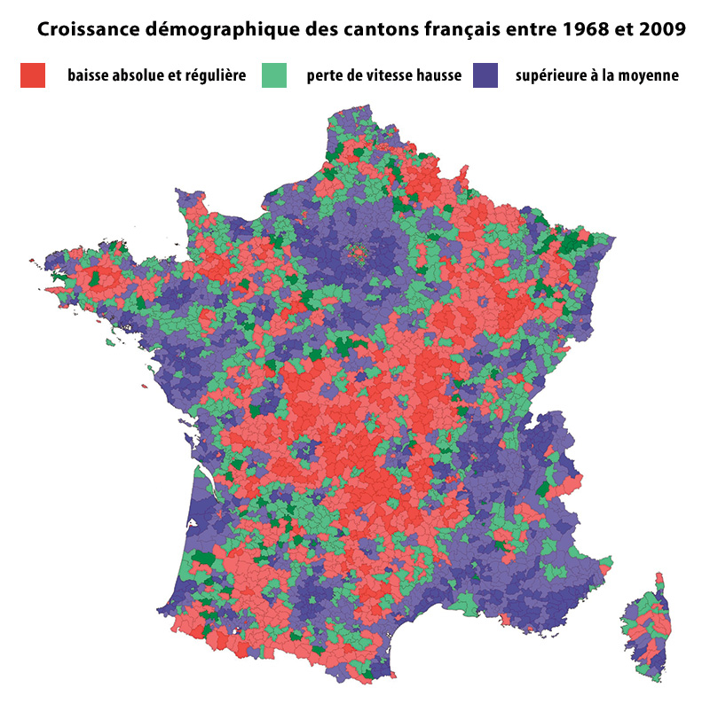 croissance demographique plateau