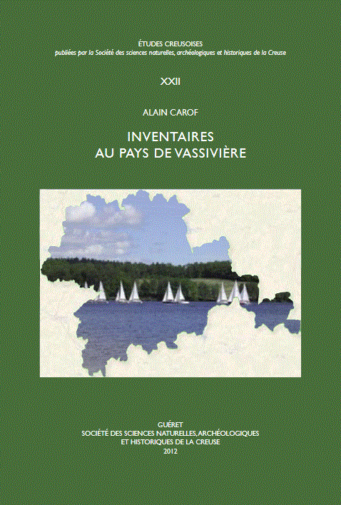 Livre Carof inventaire au pays de Vassiviere