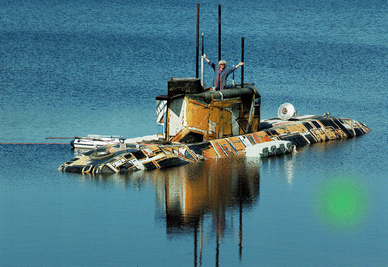 carte postale utopia sous marin