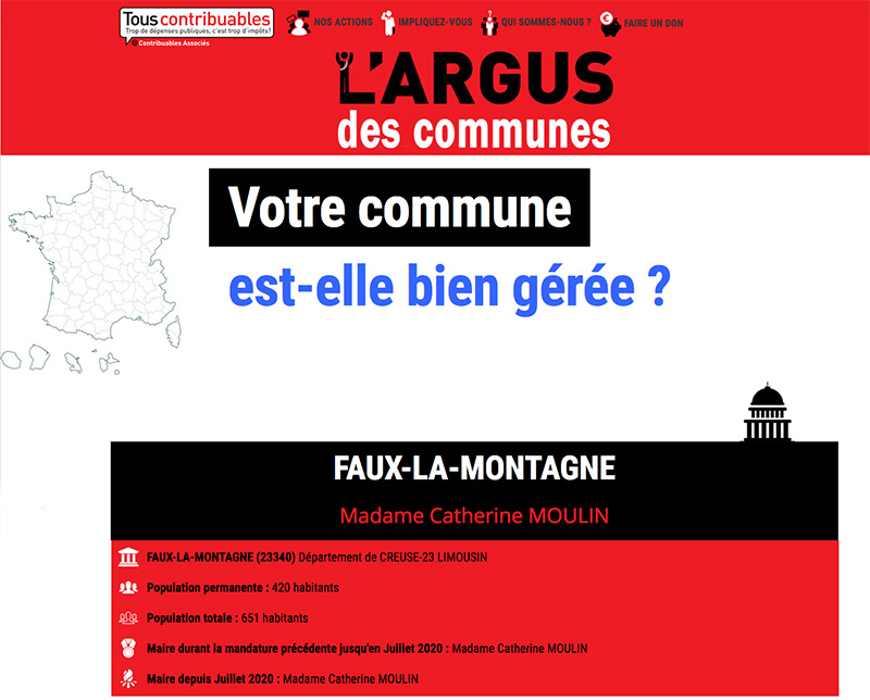 argus communes faux la montagne 0