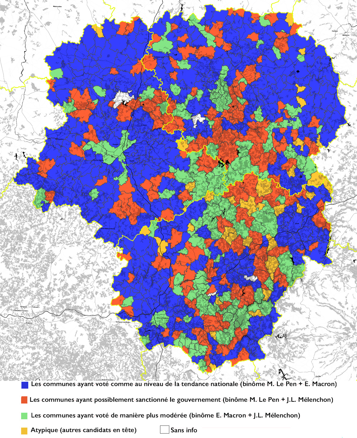 carte election presidentielle france 2022 03