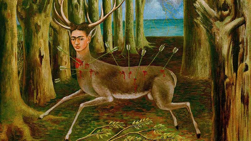 frida kahlo cerf blesse