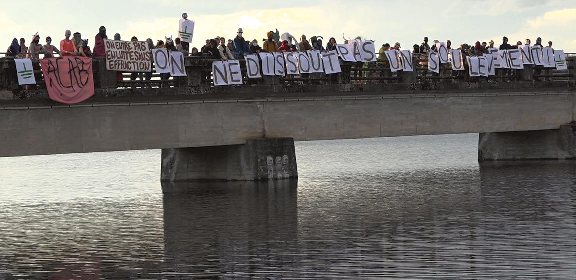 soulevement passerelle