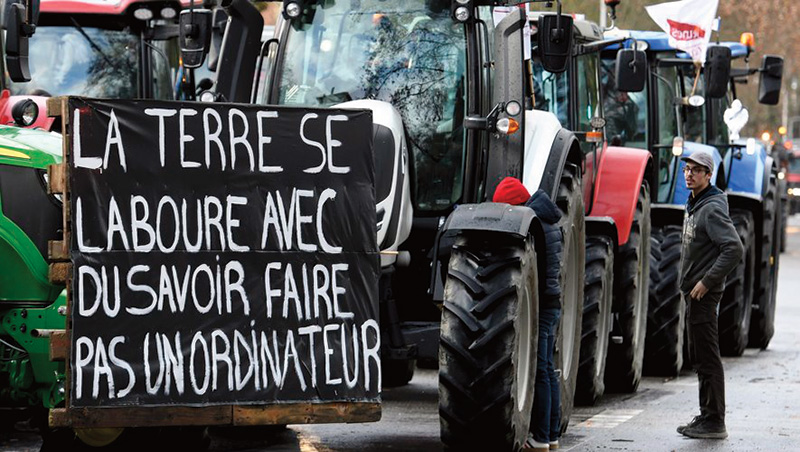 manif paysan