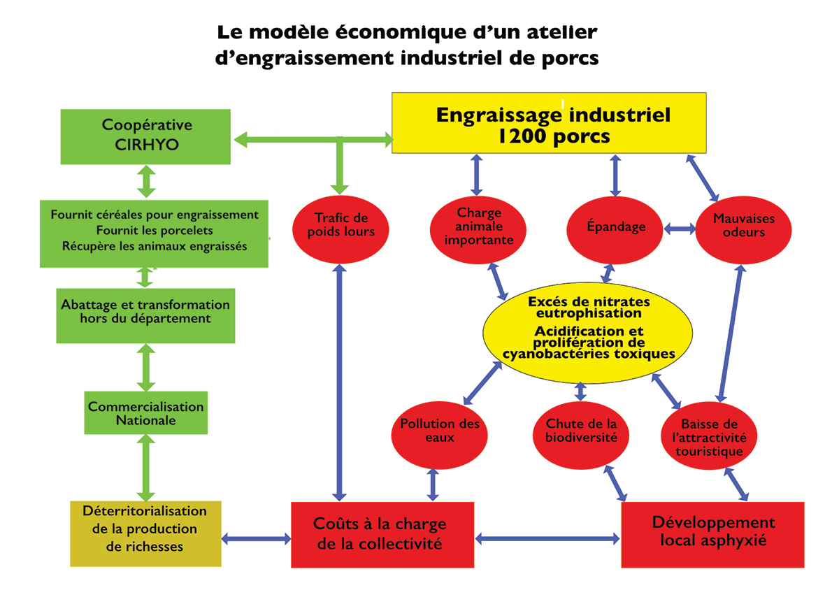 modele economique porc industrie
