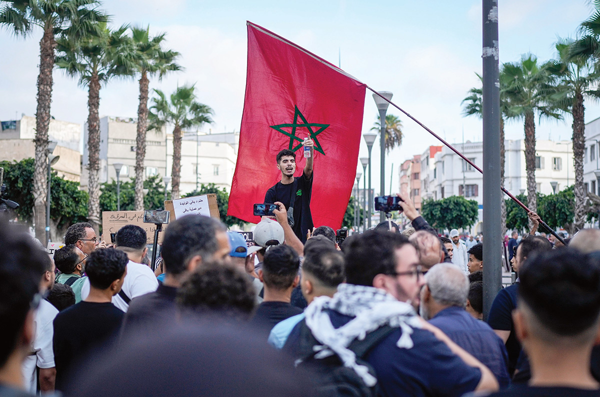 La Gen Z 212 contre le gouvernement de la coupe du monde